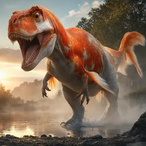 Goldfish + Tyrannosaurus rex